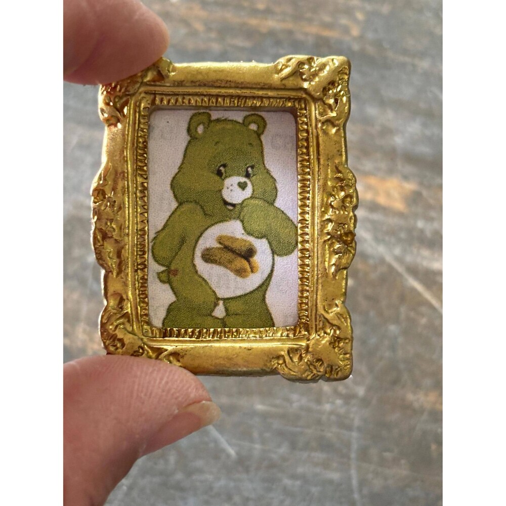 Pickle loving Carebear magnet
